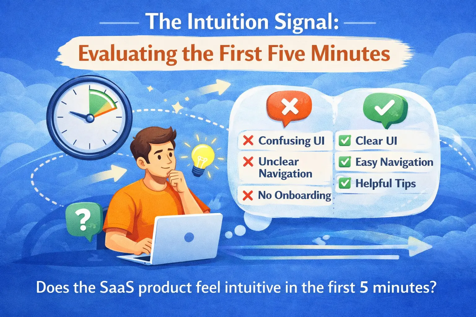Modern intuitive SaaS dashboard design